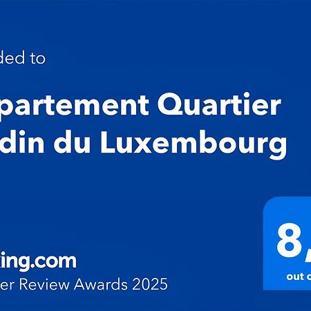 Appartement Quartier Jardin Du Luxembourg Free Netflix Paris Dış mekan fotoğraf